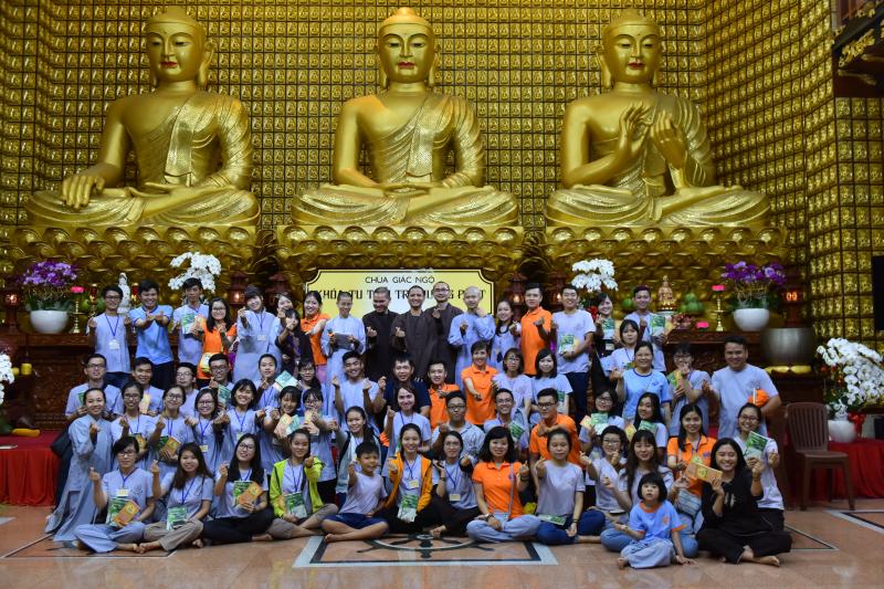 Chùa Giác Ngộ: Khóa tu Ngày An Lạc và Khóa tu Tuổi Trẻ Hướng Phật (10/06/2018)