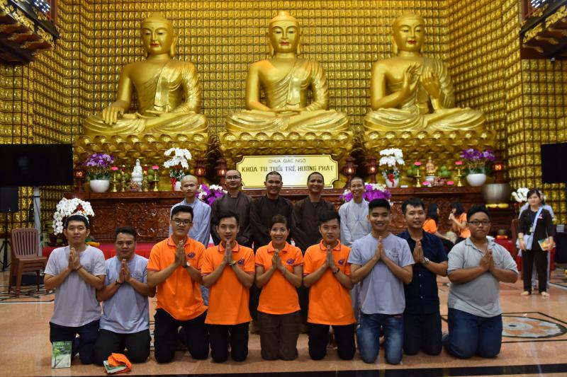 Chùa Giác Ngộ: Khóa tu Ngày An Lạc và Khóa tu Tuổi Trẻ Hướng Phật (10/06/2018)