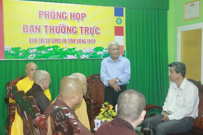 Đồng Tháp: Công tác chuẩn bị Phật Đản tại TP. Sa Đéc