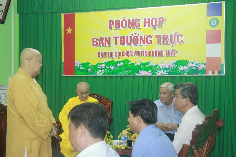 Đồng Tháp: Công tác chuẩn bị Phật Đản tại TP. Sa Đéc