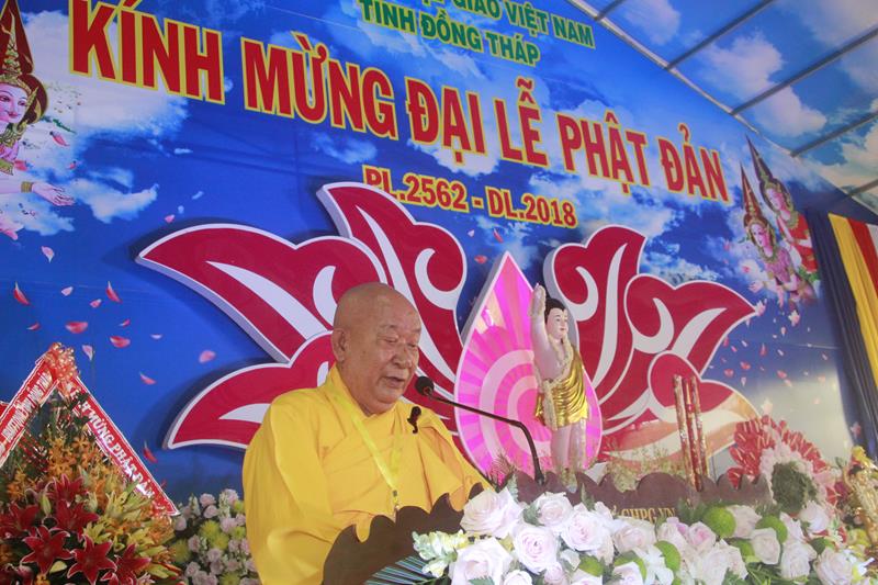 Đồng Tháp: Trang nghiêm kính mừng Phật Đản PL. 2562
