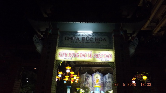 Chùa Đức Hòa khai kinh Khánh đản