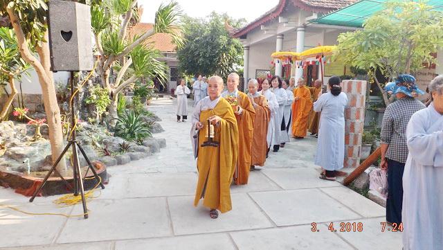 Trai đàn cầu siêu, bạt độ, chẩn tế tại chùa Phật Quang