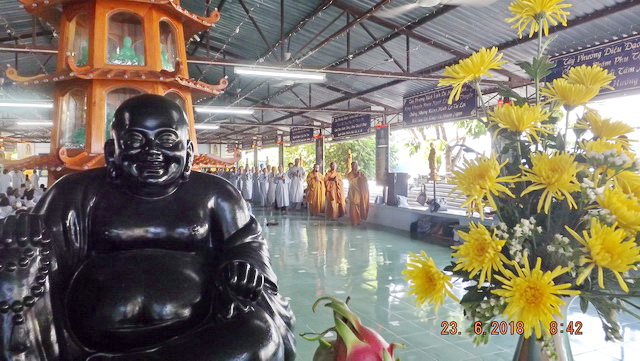 Chùa Linh Sơn Pháp Ấn tổ chức khóa tu niệm Phật