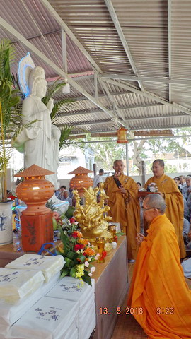 Chùa Minh Đức an vị tôn tượng Bồ-tát Quán Thế Âm