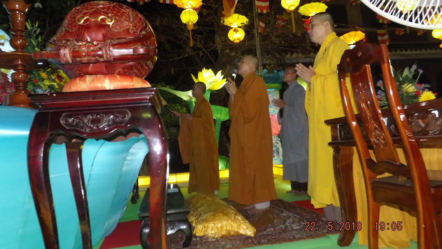 Chùa Đức Hòa khai kinh Khánh đản