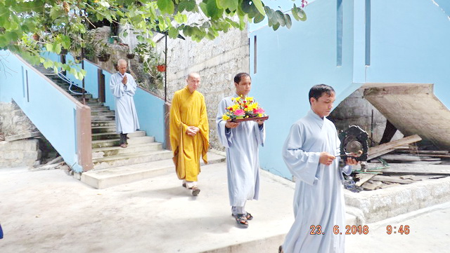 Chùa Linh Sơn Pháp Ấn tổ chức khóa tu niệm Phật