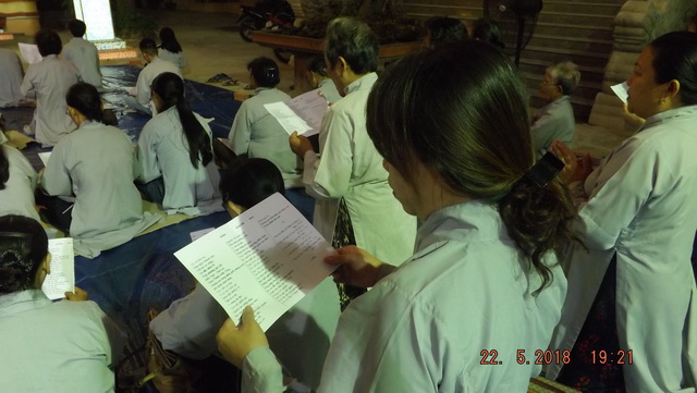 Chùa Đức Hòa khai kinh Khánh đản