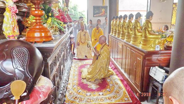 Trai đàn cầu siêu, bạt độ, chẩn tế tại chùa Phật Quang