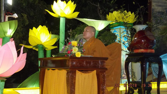 Chùa Đức Hòa khai kinh Khánh đản