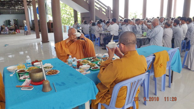 Chùa Linh Sơn Pháp Ấn tổ chức khóa tu niệm Phật