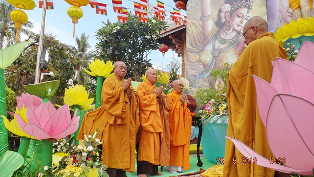 Phật giáo thị xã Ninh Hòa tổ chức Đại lễ Phật đản