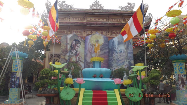 Chùa Đức Hòa khai kinh Khánh đản