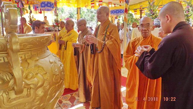 Trai đàn cầu siêu, bạt độ, chẩn tế tại chùa Phật Quang