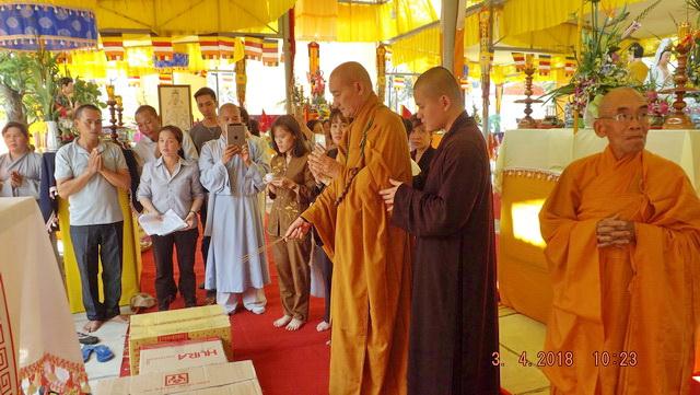 Trai đàn cầu siêu, bạt độ, chẩn tế tại chùa Phật Quang