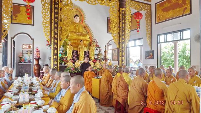 Trai đàn cầu siêu, bạt độ, chẩn tế tại chùa Phật Quang