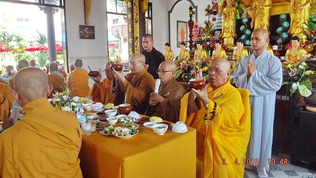 Trai đàn cầu siêu, bạt độ, chẩn tế tại chùa Phật Quang