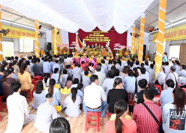 TP. Cần Thơ: Bổ nhiệm trụ trì Tịnh thất Phước Ân