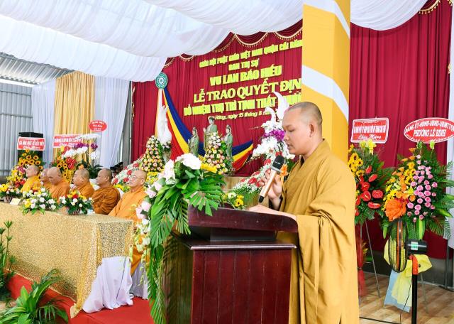 TP. Cần Thơ: Bổ nhiệm trụ trì Tịnh thất Phước Ân