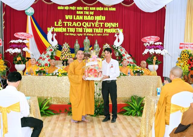 TP. Cần Thơ: Bổ nhiệm trụ trì Tịnh thất Phước Ân