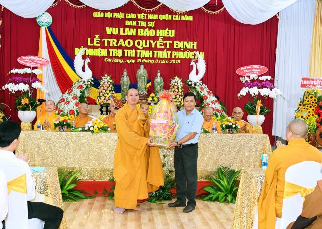 TP. Cần Thơ: Bổ nhiệm trụ trì Tịnh thất Phước Ân