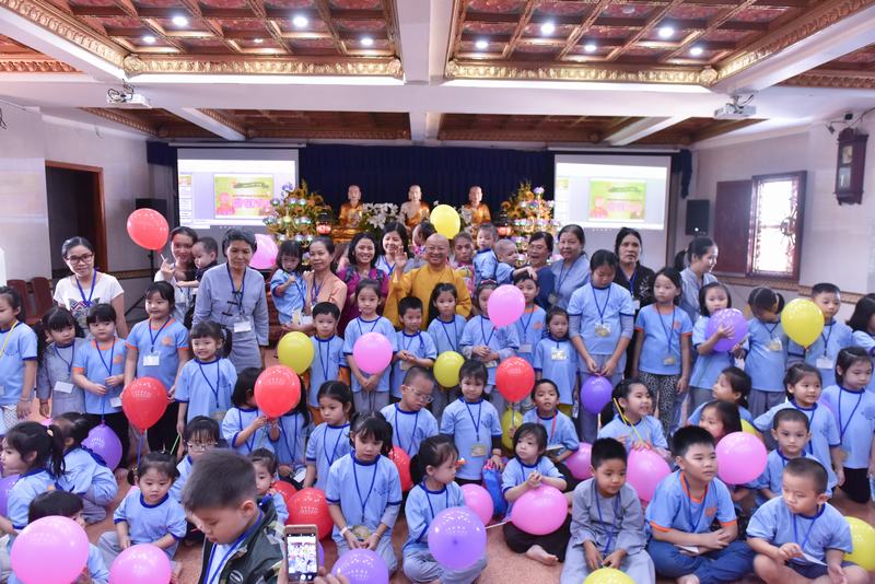 Khóa tu ‘’Búp sen từ bi’’ lần thứ 12 Chùa Giác Ngộ, ngày 14-4-2018