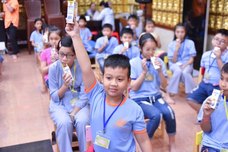 Khóa tu ‘’Búp sen từ bi’’ lần thứ 12 Chùa Giác Ngộ, ngày 14-4-2018