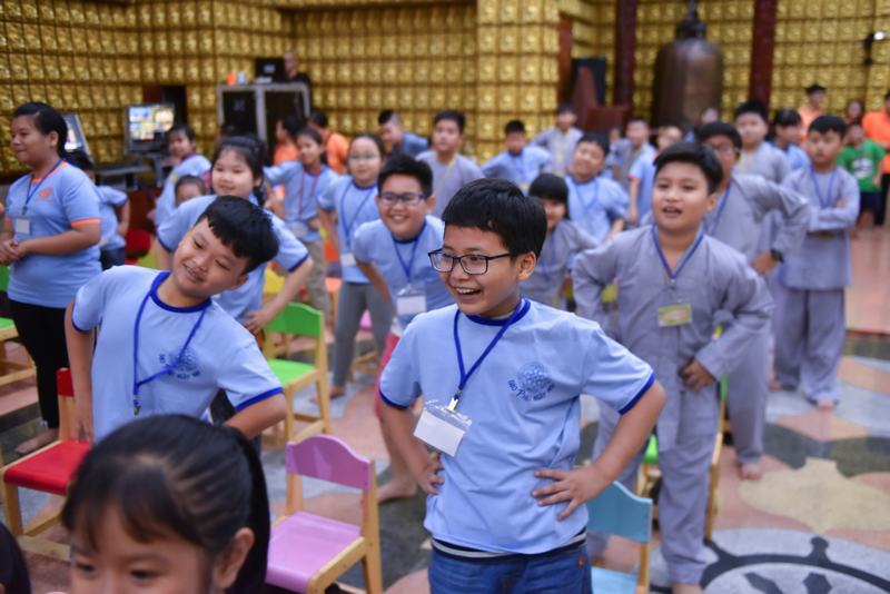 Khóa tu ‘’Búp sen từ bi’’ lần thứ 12 Chùa Giác Ngộ, ngày 14-4-2018