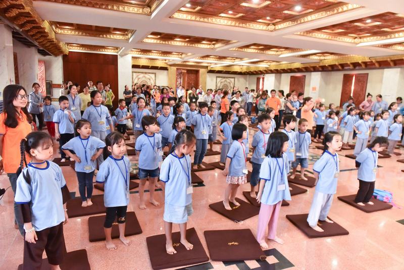 Khóa tu ‘’Búp sen từ bi’’ lần thứ 12 Chùa Giác Ngộ, ngày 14-4-2018
