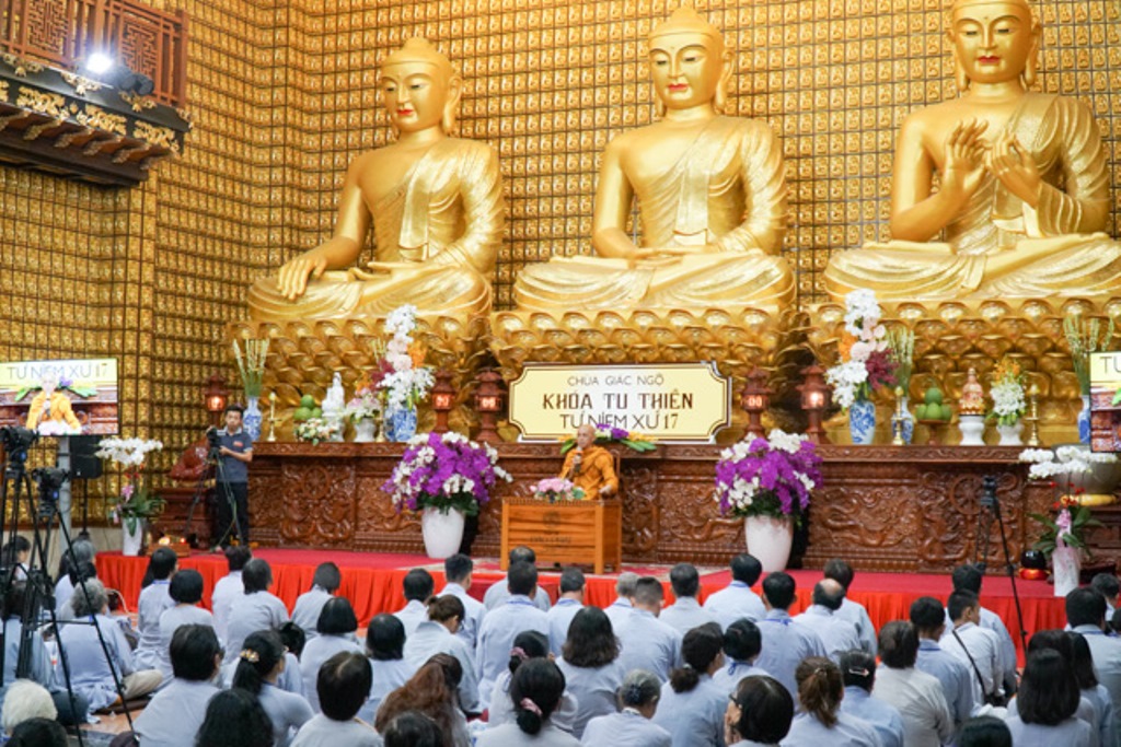 Chùa Giác Ngộ: Khóa tu Thiền lần thứ 17