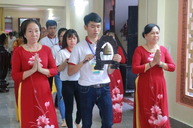 Hân hoan ngày tu học đầu tiên - Khóa tu mùa hè lần VIII tại chùa Huệ Minh