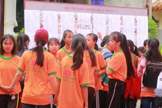 Hân hoan ngày tu học đầu tiên - Khóa tu mùa hè lần VIII tại chùa Huệ Minh