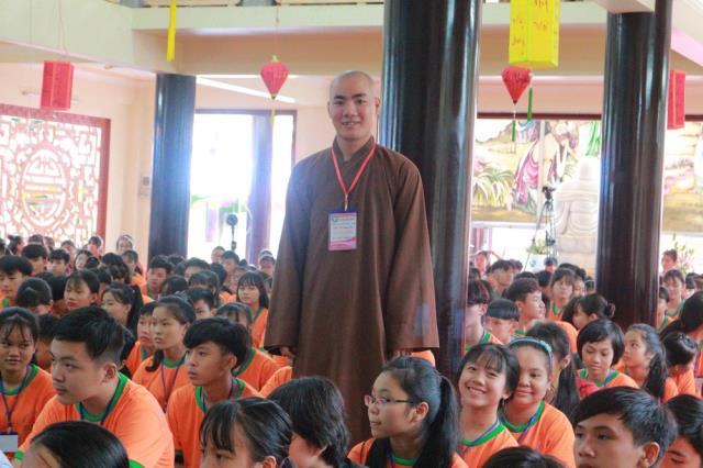 Hân hoan ngày tu học đầu tiên - Khóa tu mùa hè lần VIII tại chùa Huệ Minh