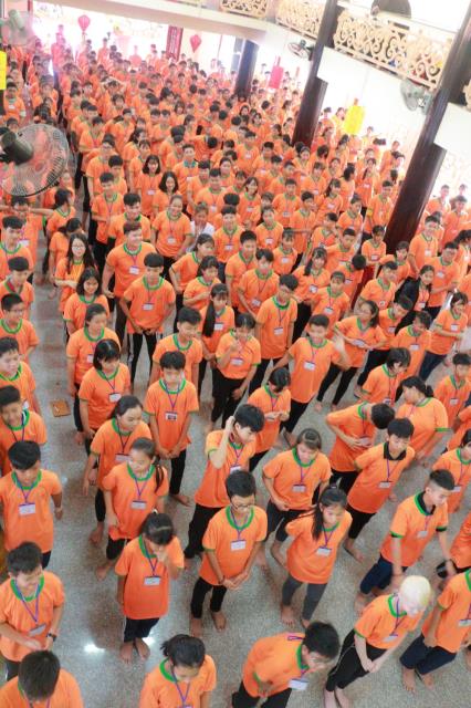 Hỷ lạc với ngày tu thứ hai - Khóa tu mùa hè chùa Huệ Minh