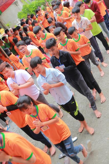 Hỷ lạc với ngày tu thứ hai - Khóa tu mùa hè chùa Huệ Minh