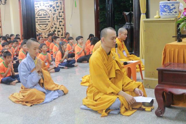 Ngày tu học thứ 3 - Khóa tu mùa hè Chùa Huệ Minh