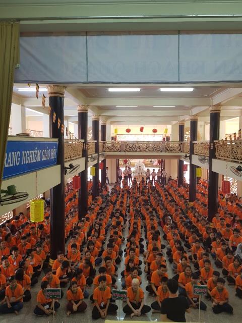 Ngày tu học thứ 3 - Khóa tu mùa hè Chùa Huệ Minh