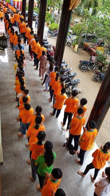 Ngày tu học thứ 3 - Khóa tu mùa hè Chùa Huệ Minh