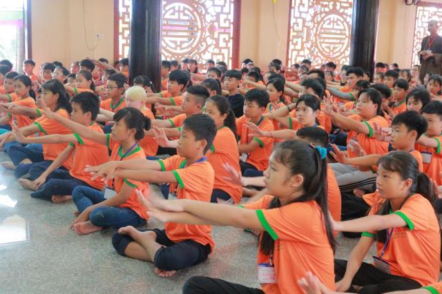 Ngày tu học thứ 3 - Khóa tu mùa hè Chùa Huệ Minh