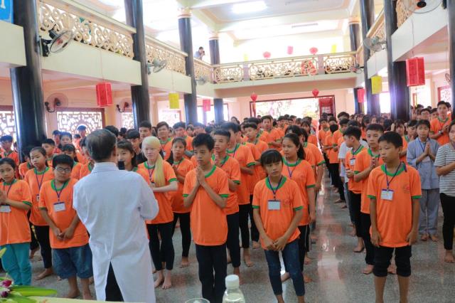 Ngày tu học thứ 3 - Khóa tu mùa hè Chùa Huệ Minh