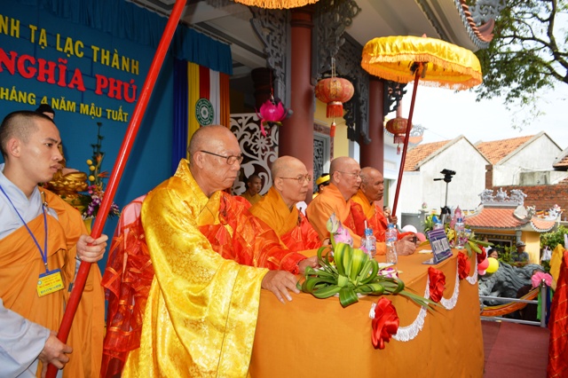 Phú Yên:  Lễ khánh tạ lạc  thành chùa Nghĩa Phú