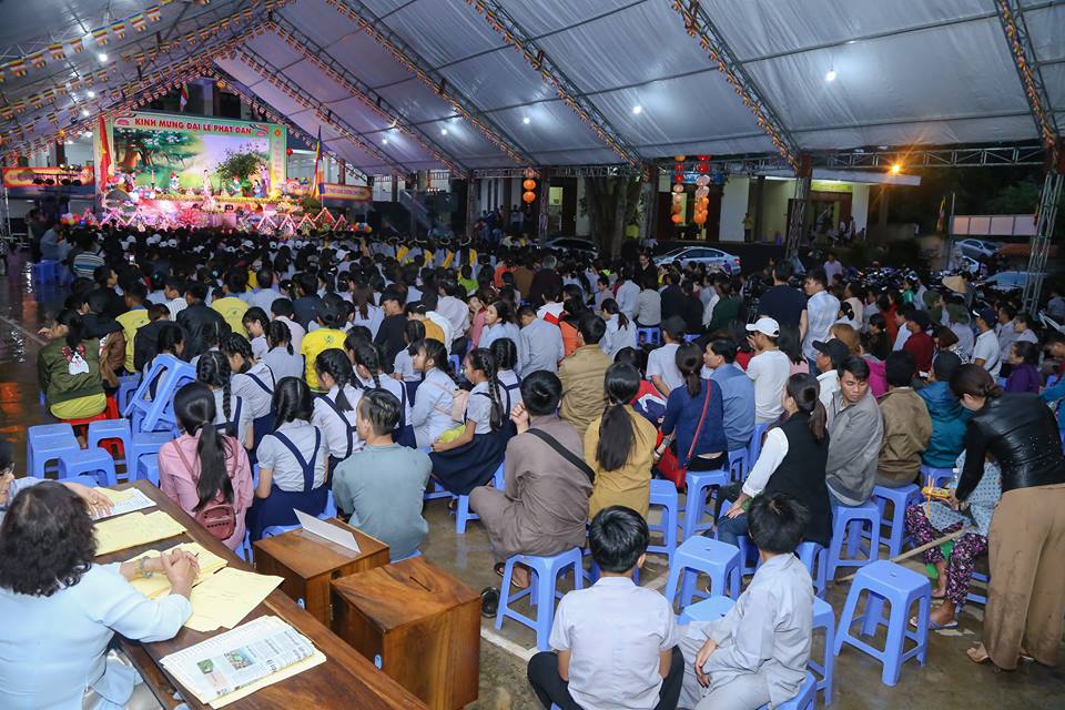 Ban trị sự Phật giáo tỉnh Đắk Nông trang nghiêm đón mừng Đại Lễ Phật Đản PL.2562