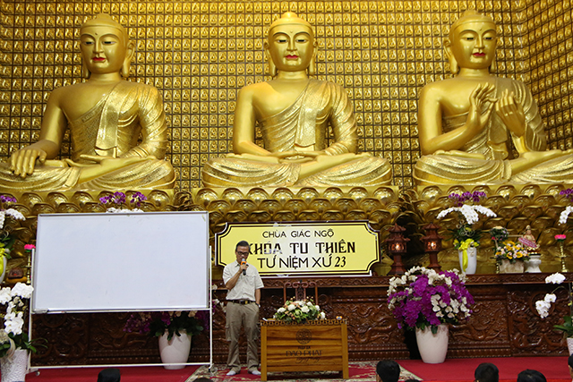 Chùa Giác Ngộ: Khoá tu Thiền Tứ Niệm Xứ - lần thứ 23 (15-07-2018)