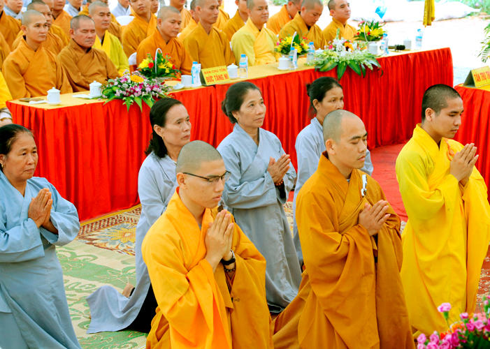 Hà Tĩnh: Lễ Bổ nhiệm trụ trì và động thổ xây dựng giảng đường chùa Chiêu Ninh