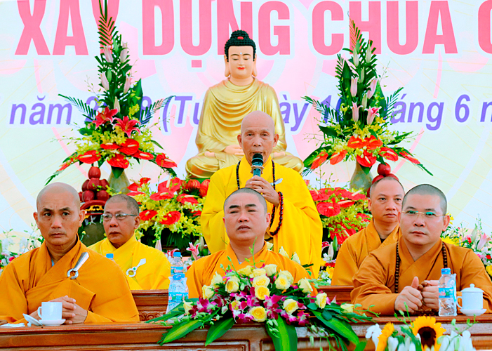 Hà Tĩnh: Lễ Bổ nhiệm trụ trì và động thổ xây dựng giảng đường chùa Chiêu Ninh