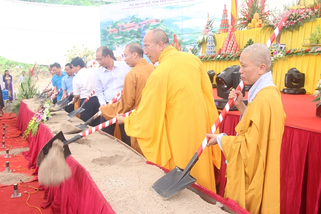 Quảng Ninh: Lễ Động Thổ Xây Dựng Chùa Báo Ân