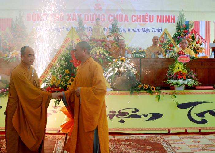 Hà Tĩnh: Lễ Bổ nhiệm trụ trì và động thổ xây dựng giảng đường chùa Chiêu Ninh