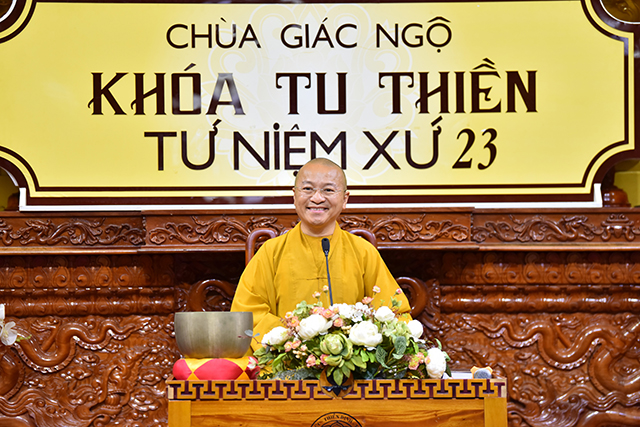 Chùa Giác Ngộ: Khoá tu Thiền Tứ Niệm Xứ - lần thứ 23 (15-07-2018)