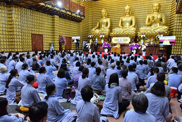 Chùa Giác Ngộ: Khoá tu Thiền Tứ Niệm Xứ - lần thứ 23 (15-07-2018)