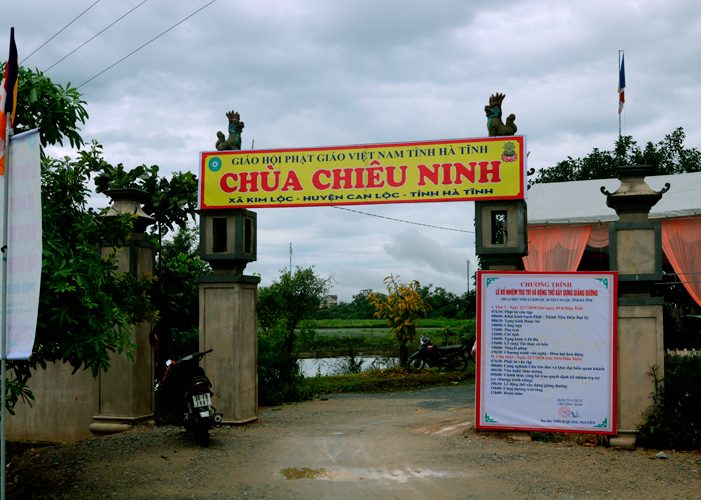 Hà Tĩnh: Lễ Bổ nhiệm trụ trì và động thổ xây dựng giảng đường chùa Chiêu Ninh